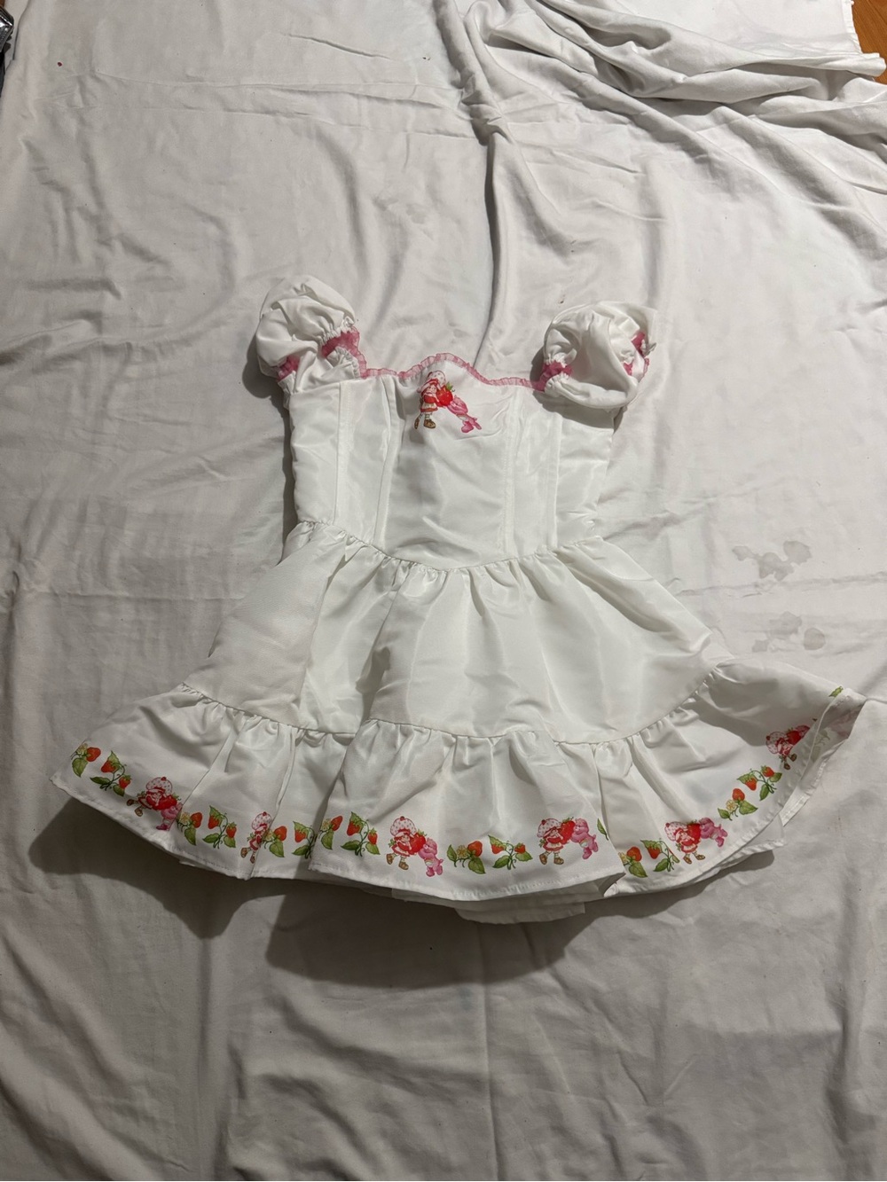Dolls Kill x Care Bears Cheerful Spirits Fit n Flare Mini Dress